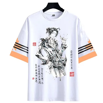 nové T-shirt Anime Yuukoku č Moriarty Cosplay T-shirt Atrament umývanie maľovanie na Tričká Muži ženy Cartoon Fanúšikov Darček T-shirt Obrázok