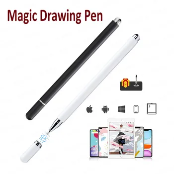 2 ks Magnetický Univerzálny Stylus Pen Kreslenie Tablet Kapacitný Displej Dotykové Perá pre Mobilné Telefón Android Smart Ceruzka Príslušenstvo Obrázok