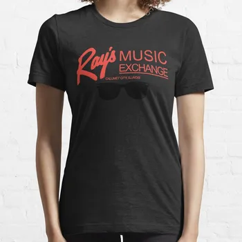Ray je Hudobný Exchange T-Shirt dámske grafické t košele t-shirt šaty pre ženy dlhé letné oblečenie pre ženy Obrázok