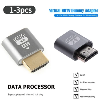 Kompatibilný s HDMI 4K DDC EDID Figuríny Emulátor Virtuálnych Display Video Zámok Karty Doska Obrázok