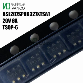 Nový, Originálny 10/20/50/100ks Tranzistory Auta BSL207SPH6327XTSA1 MOSFET P-CH 20V 6A TSOP-6 Na Sklade Obrázok