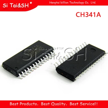 1PCS Nový, originálny CH341A CH341 SOP28 USB, sériové programovania obvodu IC Obrázok