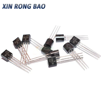 100KS BC550C + BC560C každý 50pcs BC550 BC560 TO92 Tranzistor DIP-3 45V 0.1 K-92 Nové Originálne Obrázok