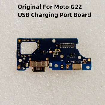 Pôvodný Pre Motorola Moto G22 USB Nabíjací Port Rada Obrázok