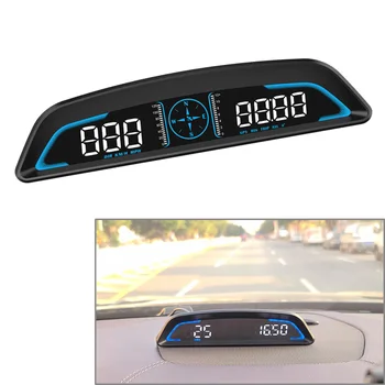 Automobilová GPS HUD Rýchlomer Head Up Display Kompas Alarm prekročenia rýchlosti Pre Všetky Vozidlá Obrázok