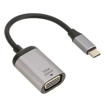 USB C-VGA Hliníkovej Zliatiny 1 920 x 1 200 60Hz Stabilný Prenos Typu C na VGA Adaptér pre Notebook Ploche hot Obrázok