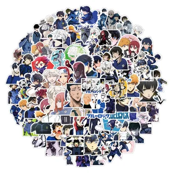 50/100ks BLUE LOCK Anime Nálepky Zábavné Graffiti Obtlačky Pre Deti Notebook Zápisník Prenosný Kufor Telefón Nálepky Dieťa Hračky Obrázok