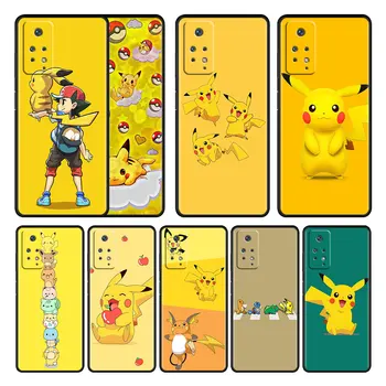 Pokémon Pikachu Ash Ketchum Rodina Telefón Prípade Redmi Poznámka 11 11S 11T 11S 10 9 8 8T 9T 9S Pro 9C 9A 10C K40 K40S K50 Kryt Obrázok