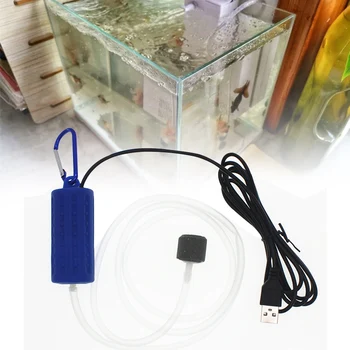 Farebné Prenosný Mini USB Akvárium Ultra-tichý USB Čerpadlá akvárium Kyslíka Čerpadlo Vzduch Energey Úsporu Ultra Tichý Auto Kyslíka Čerpadla Obrázok