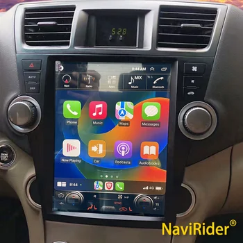 Autorádio Android 13 Obrazovke Auto Multimediálne Video Prehrávač 2Din Pre Toyota Highlander na roky 2007-2013 Bluetoorh Carplay Stereo DSP GPS Obrázok