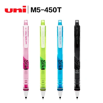Uni M5-450T Mechanické Ceruzky Jednoduchá Verzia 0,5 mm Viesť Automaticky Otáča Študent Ceruzka 1Pcs Obrázok