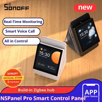 SONOFF NSPanel Pro Smart Home control Panel (Ovládací Panel Smart Scény vypínač EU/ US Smart Home Termostat Displej Prepínač Woks s Alexa Obrázok