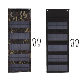 Prenosný Solárny Panel Taška Nízke svetelná Účinnosť Solárneho Panelu Kufor Monokryštalické Kremíka Veľký Výstup Účinnosť pre Kempovanie Obrázok