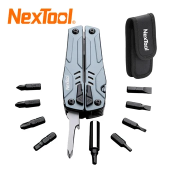 NexTool 14 v 1 Multi-nástroj Vreckový Nôž Skladacie Kliešte Mini Prenosné Sklopné Vonkajšie Taktické Lov Prežitie Multi Kliešte Náradia Obrázok