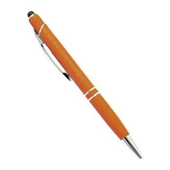 Zaťahovacie Kovové Guľôčkové Pero, Čierny Atrament Naplniteľné Zliatiny Stylus Podpis Pero JIAN Obrázok