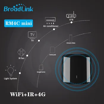 Broadlink Bestcon RM4C Mini Smart Home 4G WiFi IČ Automatizácia Inteligentné Diaľkové ovládanie Kompatibilné S Domovská stránka Google Alexa Obrázok