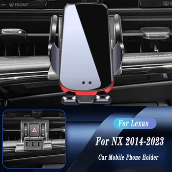 Auto Bezdrôtovú Nabíjačku Auto Montáž Držiaka Telefónu Pre Lexus NX prijímac nx200 NX300 2014-2023 Nastaviteľné GPS Navigácie Držiak Príslušenstva Obrázok