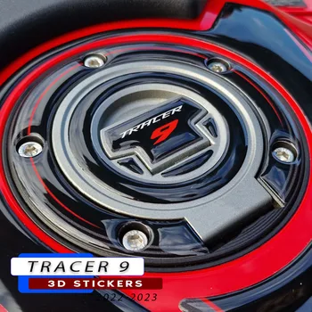Pre Yamaha Tracer 9 Príslušenstvo Tracer9 TRACER 9 TRACER9 2022 2023 - Motocykel 3D Epoxidové Živice Nálepky Odtlačkový Obrázok