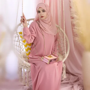 2023 Abaya Dubaj Moslimských Módne Šaty, Hidžáb Kaftan Islam Oblečenie Afriky Maxi Šaty Pre Ženy Vestido Župan Musulman De Režim Obrázok