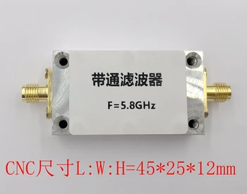 NOVÉ 5.8 GHz band-pass filter, bezdrôtový prenos obrazu filter WiFi a iné prijímač anti-interferencie špeciálne SMA Obrázok