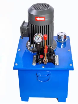 Hydraulické stanice hydraulického systému montáž čerpacej stanice manuálne olej lis hydraulický valec olej čerpacej stanice a prispôsobenie Obrázok