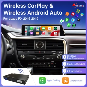 Cesta Hore Bezdrôtový CarPlay pre Lexus RX 2016-2019, Android, Auto Mirror Odkaz AirPlay Zadná Kamera, Usb Video Auto Hrať Funkcie Obrázok