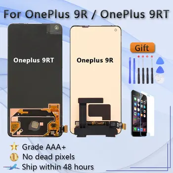 Pôvodné AMOLED Pre OnePlus 9R 9RT 5G LCD Displej Dotykový Displej Digitalizátorom. Náhradných Dielov Na Jeden Plus 9R 9RT AMOLED Displej Obrázok
