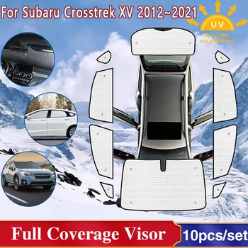 Pre Subaru XV Crosstrek Príslušenstvo GP GT 2012~2021 Plné Sklo Surround Slnečníky Bočné Okná Clonu Kryt Auto Príslušenstvo Obrázok
