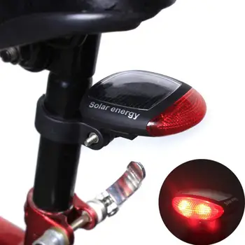 Požičovňa Solárny MTB zadné Svetlo IPX6 Vodotesný Led Korálky Auto zadné svetlo Zadné Svietidlo Na Bicykel Vysoká Viditeľnosť LED Smart Brzdy Obrázok