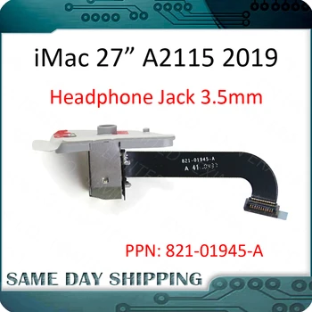 2019 Nové 821-01945-pre iMac 27 A2115 Audio Slúchadlá Slúchadlá Flex Kábel Zásuvka 3,5 mm EMC 3194 Obrázok