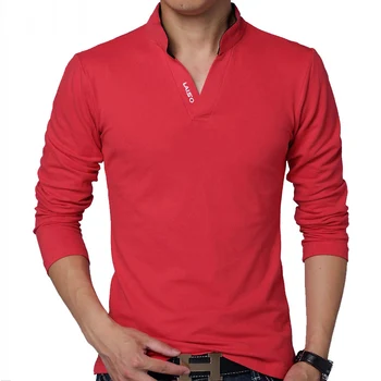 ČITATEĽNÉ Nové Módne Značky Mužov Oblečenie Farbou Dlhý Rukáv camisetas Slim Fit T Shirt Mužov Bavlna T-Shirt mužov Bežné Tričká Obrázok