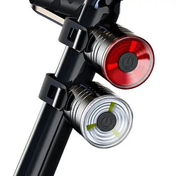 Cyklistické Svetlo Predné Zadné Prilbu Batoh so Systémom Skateboard MTB Bike Svetla Svetlometov zadné svetlá, LED Cyklistické Svietidlo Príslušenstvo Obrázok