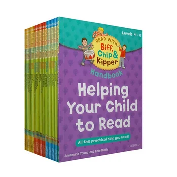 25 knihy/set Oxford čítanie strom ČÍTAŤ S Biff,Chip&Kipper strane knihy Pomáha Vaše Dieťa praktické deti angličtinu Obrázkové knihy Obrázok