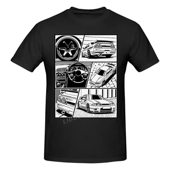 Skyline R33 Gtr. Podrobnosti ( Biele Pozadie ) T Shirt Auto, Autá, Motory Automobilov Vozidla Automobilový Sportcar Japonsko Jdm Racing Obrázok